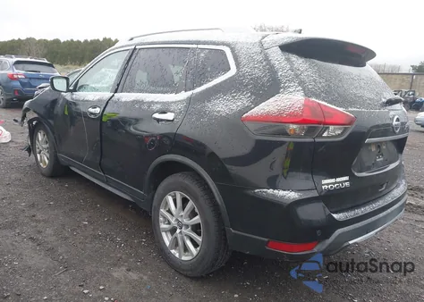 2019 Nissan Rogue Sv из США, поврежденный, VIN KNMAT2MTXKP546584